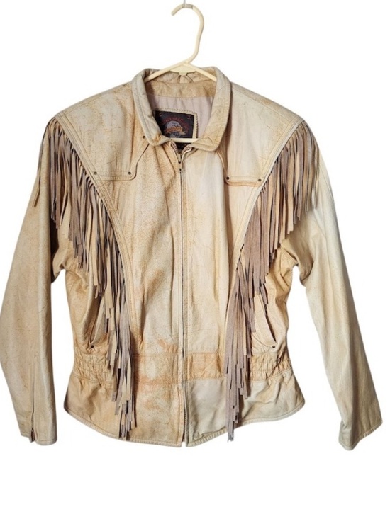 Wilsons Leather Jackets & Blazers - Vintage Adventure Bound by Wilsons Leather Fringe Western Bomber Jacket • Large